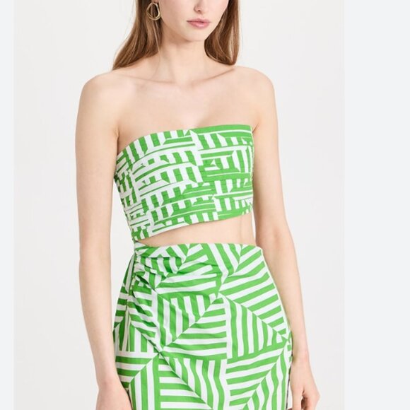 S/W/F CUT OUT MINI GREEN DRESS - Picture 2 of 5